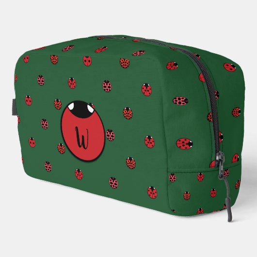 Lieveheersbeestjes Stippen Toilettasje (Rechterhoek)