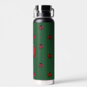 Lieveheersbeestjes Stippen Waterfles (Achterkant)
