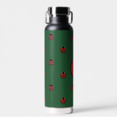 Lieveheersbeestjes Stippen Waterfles (Voorkant)
