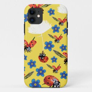 Lieveheersbeestjes Telefoon SE + iPhone 5/5S, Naak Case-Mate iPhone Case