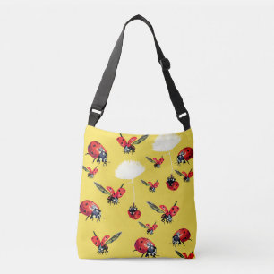 Lieveheersbeestjes vliegen Cross Body Tas, Crossbody Tas