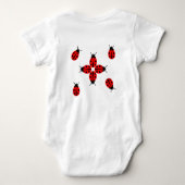 Lieveheersbeestjespatroon Romper (Achterkant)