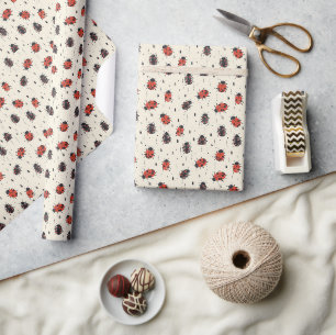 lieveheersbeestjestuin cadeaupapier