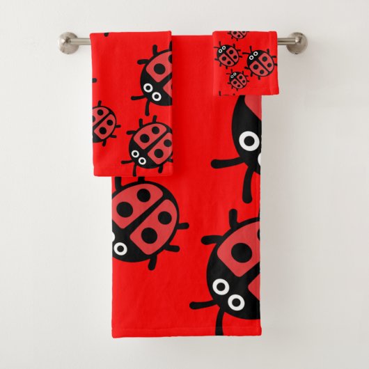 lieveheersfamilie bad handdoek (Insitu)