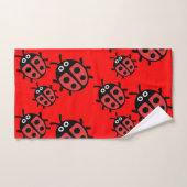 lieveheersfamilie bad handdoek (Handdoek)