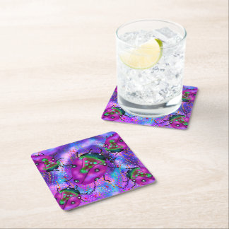 LIEVEHEERSKUNST KARTONNEN ONDERZETTERS