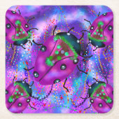 LIEVEHEERSKUNST KARTONNEN ONDERZETTERS (Voorkant)