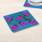 LIEVEHEERSKUNST KARTONNEN ONDERZETTERS (Schuin)