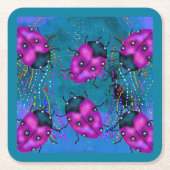 LIEVEHEERSKUNST KARTONNEN ONDERZETTERS (Voorkant)