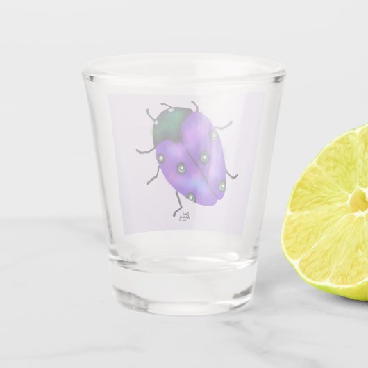 LIEVEHEERSKUNST SHOT GLAS (Achterkant)