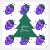 LIEVEHEERSKUNST VIERKANTE STICKER (Voorkant)