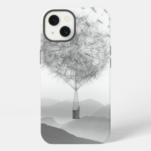 Lievehete ballon Paardenbloemzaden waaien weg iPhone 13 Hoesje