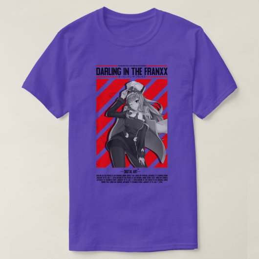 Lieveling in de FranXX 6 T-shirt (Design voorkant)