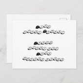 lieveling, lacht, liefdesquote briefkaart (Voorkant / Achterkant)