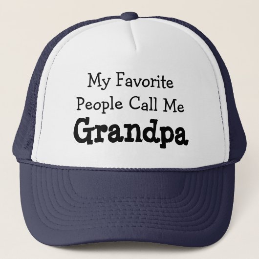 Lievelings Opa Trucker Pet (Voorkant)