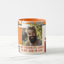 Lievelings Schoonzoon Verjaardag Cool Foto Mok 003