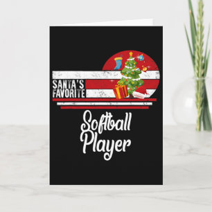 Lievelings zachte speler Kerstman lelijke trui Ker Kaart