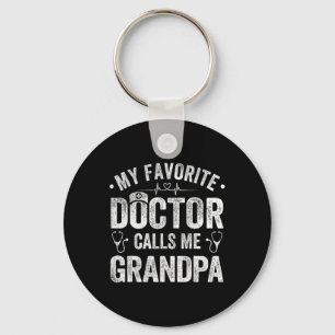Lievelingsarts noemt me opa Vaderdag Sleutelhanger
