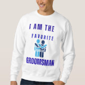 Lievelingsgetuige van de bruidegom trui (Voorkant)
