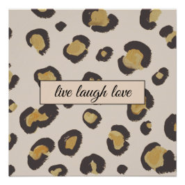 lievelingslacht poster van luipaard