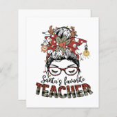 Lievelingsleraar Sinterklaas (Voorkant / Achterkant)