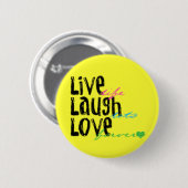 lievelingsliefde ronde button 5,7 cm (Voorkant /achterkant)