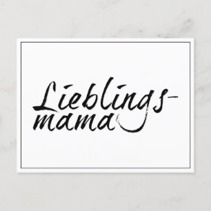 Lievelingsmama Feestdagenkaart