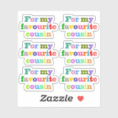 lievelingsneef sticker (Vel)