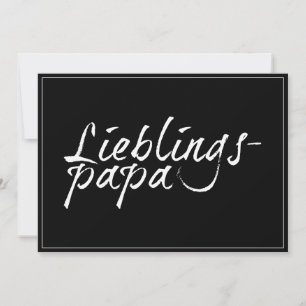 Lievelingspapa - witte Schriftzug 00001
