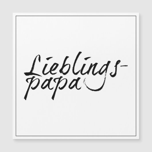 Lievelingspapa - zwarte letters 00001 (Voorkant)