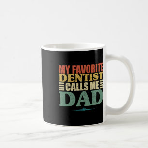 LievelingsTandarts Noemt Me Papa T-shirt  Koffiemok