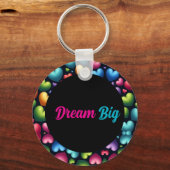 Lievende liefde (gepersonaliseerd) sleutelhanger (Voorkant)