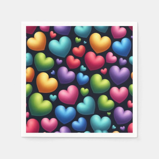 Lievende liefde servet (Voorkant)