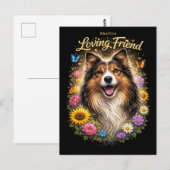 Lievende Vriend Briefkaart (Voorkant / Achterkant)