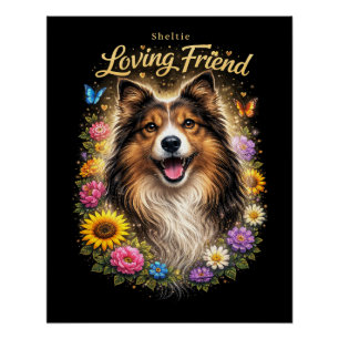 Lievende Vriend Perfect Poster