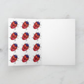 LIEVENHEEDSKUNST FEESTDAGEN KAART (Binnen)