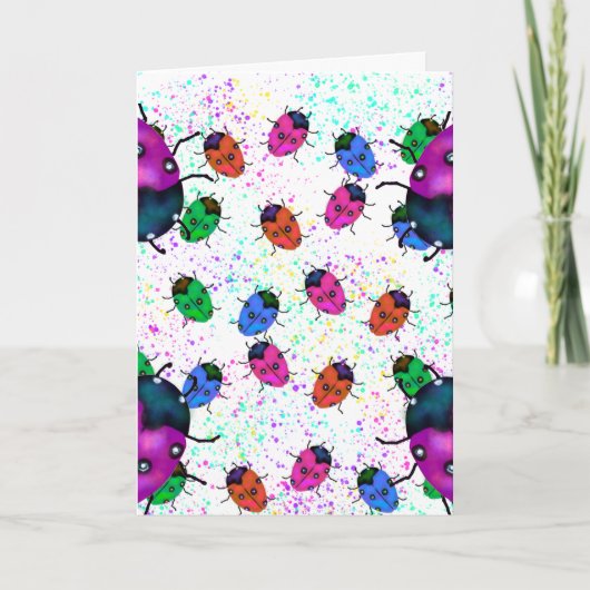 LIEVENHEERSBEESJE KUNST KAART (Voorkant)