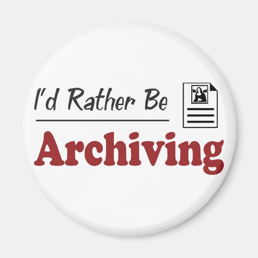 Liever archiveren magneet (Voorkant)