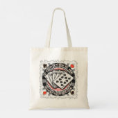 Liever Bridge Spelen Tote Bag (Achterkant)