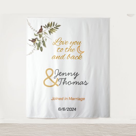 Liever dan ooit bewerkbaar wandkleed (Voorkant)