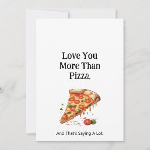 Liever dan Pizza Feestdagenkaart