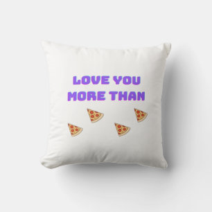 Liever dan pizza, grapje over voedsel en liefde kussen