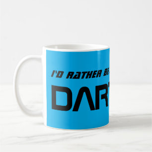 Liever Dartspelen Cool Dartsspeler Koffiemok