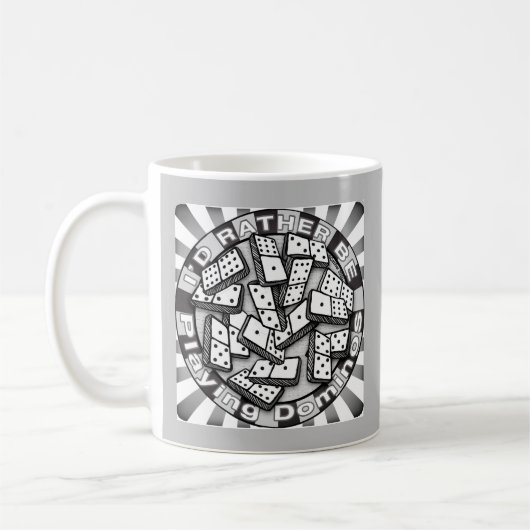 Liever Domino spelen Koffiemok (Links)