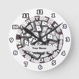 Liever Domino spelen Ronde Klok