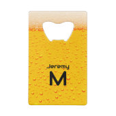 Liever een fles creditkaart flessenopener (Achterkant)