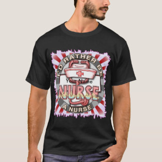 Liever een verpleegster t-shirt