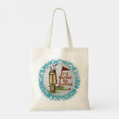 Liever golf spelen tote bag (Achterkant)