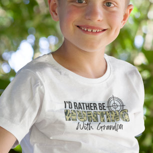 Liever jagen met opa grappig t-shirt