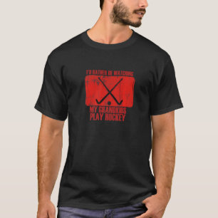 Liever kleinkinderen zien hockeyen Pr T-shirt
